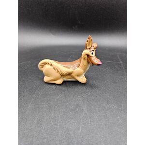 ALL DOGS GO TO HEAVEN Charlie B Barkin Pull & Go 1996 Subway Kids Meal Toy